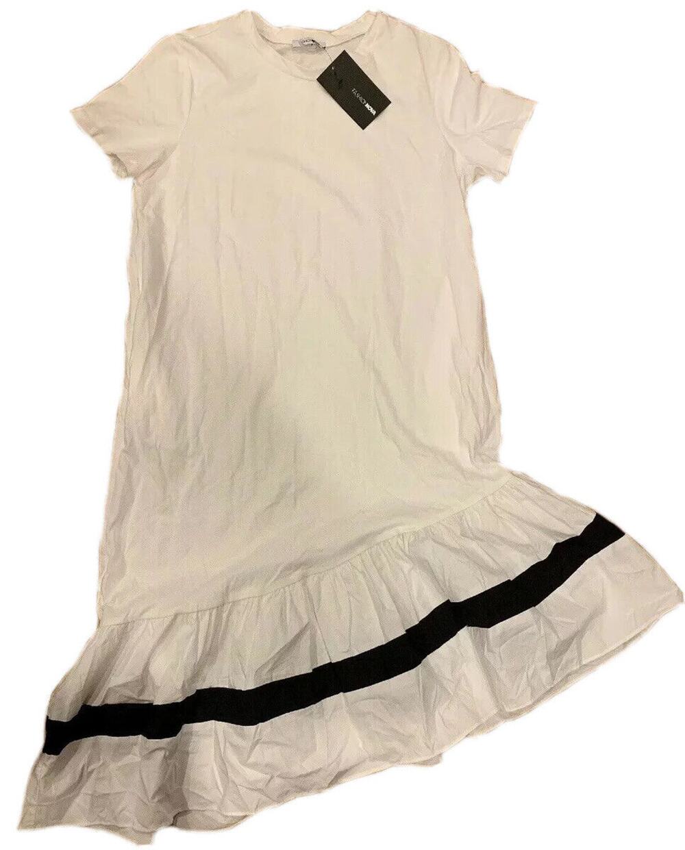 Fashion Nova NWT I Don’t Wanna Know Dress WHITE Size XS - NWT